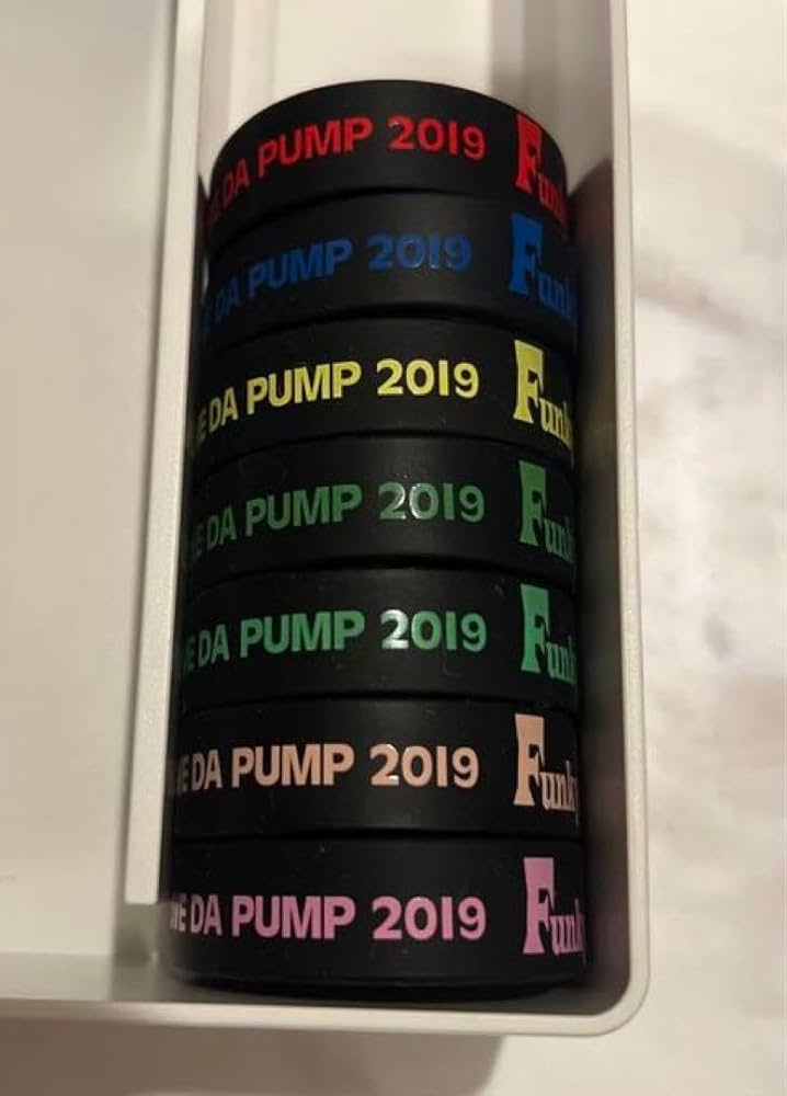 DA PUMP ラバーバンドセット 2018-2019 DA PUMP:「LIVE DA PUMP 2018 THANX!!!!!!!」グッズ紹介!!